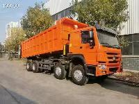 کامیون کمپرسی SINOTRUK HOWO 8*4 تمام شده و آماده ارسال به فیلیپین است