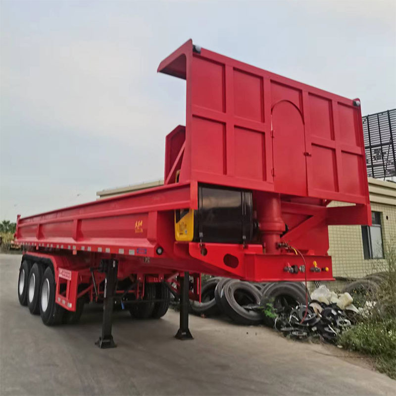 رونمایی از کارآیی U -Shape Dump Semi Trailers